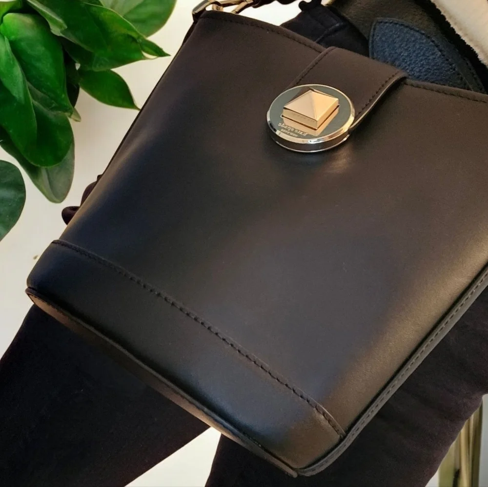 NEW Kate Spade ♠️ Black Audrey Mini Bucket Bag